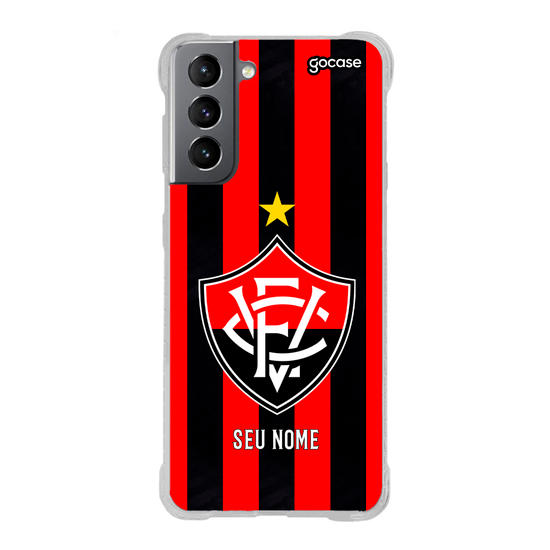 Capinha para celular Vitória - Uniforme 1 2023 Escudo Capinha para celular Vitória - Uniforme 1 2023 Escudo