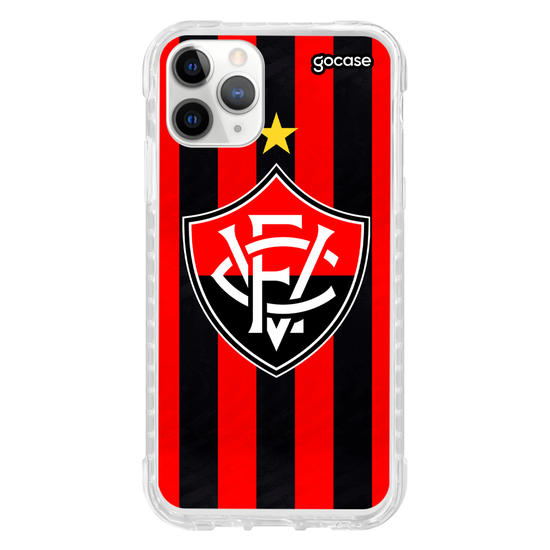 Capinha para celular Vitória - Uniforme 1 2023 Escudo
