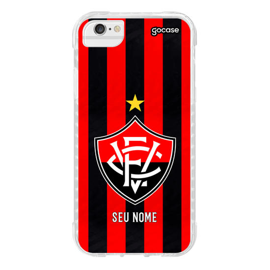 Capinha para celular Vitória - Uniforme 1 2023 Escudo