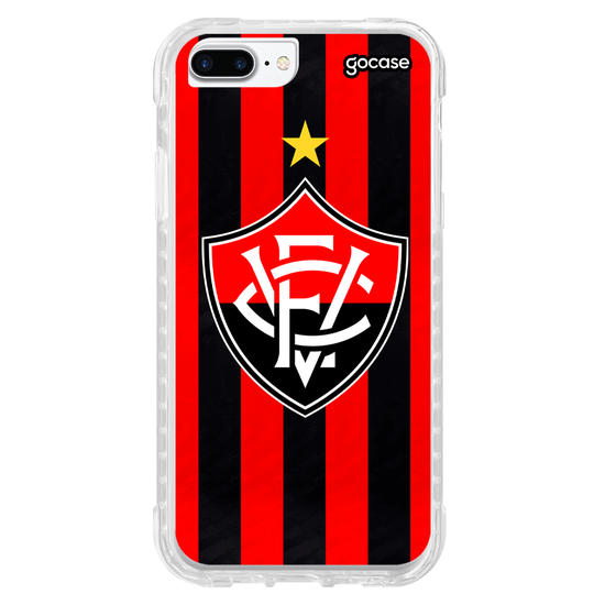 Capinha para celular Vitória - Uniforme 1 2023 Escudo