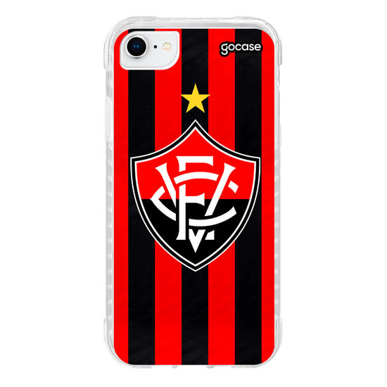 Capinha para celular Vitória - Uniforme 1 2023 Escudo