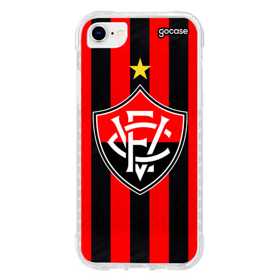 Capinha para celular Vitória - Uniforme 1 2023 Escudo