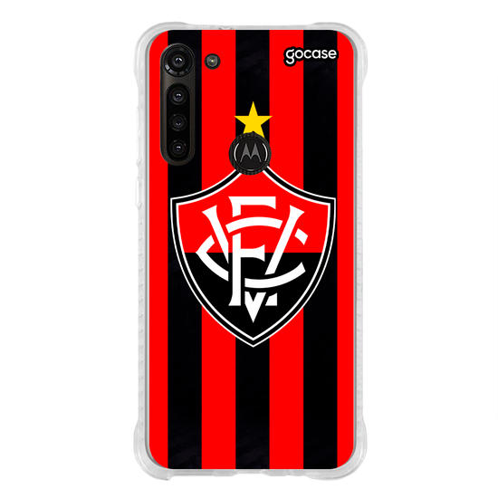 Capinha para celular Vitória - Uniforme 1 2023 Escudo