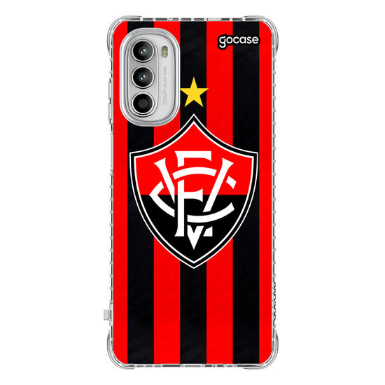 Capinha para celular Vitória - Uniforme 1 2023 Escudo