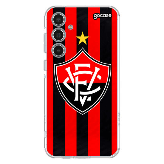 Capinha para celular Vitória - Uniforme 1 2023 Escudo