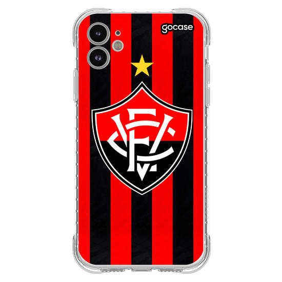 Capinha para celular Vitória - Uniforme 1 2023 Escudo