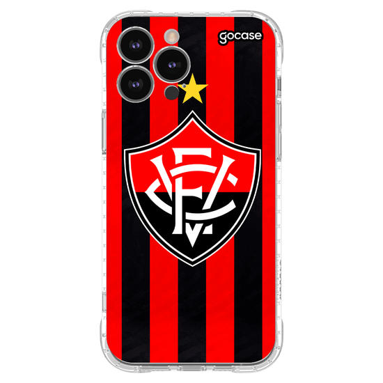 Capinha para celular Vitória - Uniforme 1 2023 Escudo