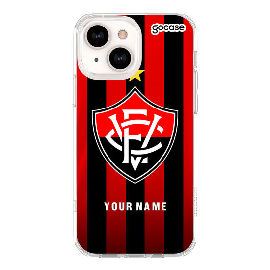 Capinha para celular Vitória - Uniforme 1 2024 Escudo