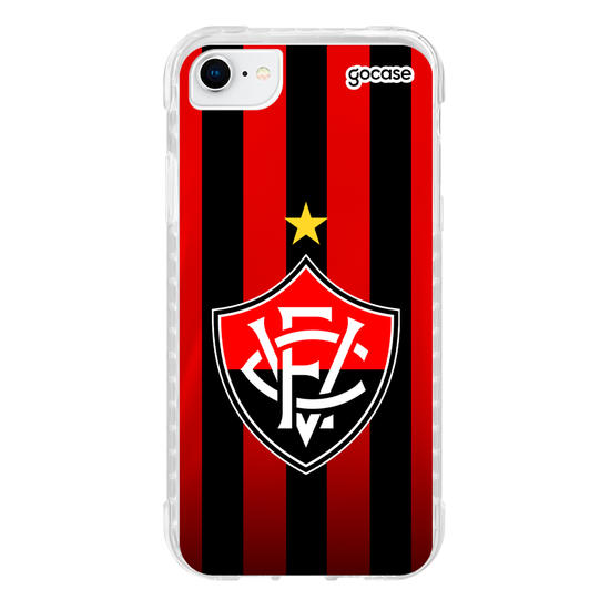 Capinha para celular Vitória - Uniforme 1 2024 Escudo