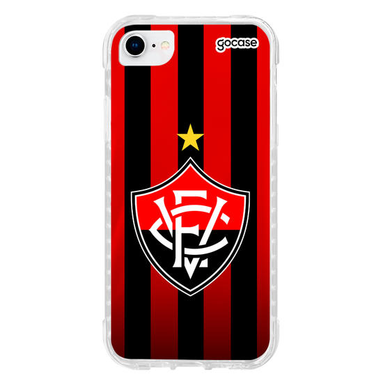 Capinha para celular Vitória - Uniforme 1 2024 Escudo