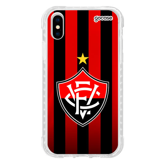 Capinha para celular Vitória - Uniforme 1 2024 Escudo