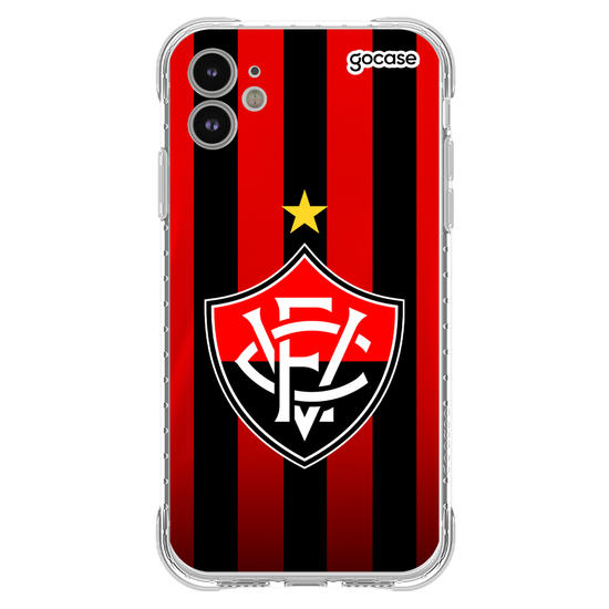 Capinha para celular Vitória - Uniforme 1 2024 Escudo