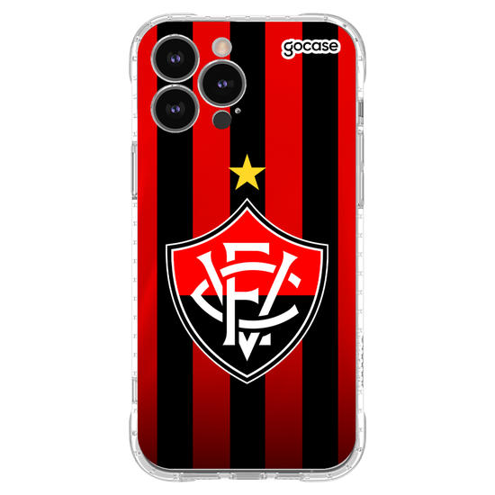 Capinha para celular Vitória - Uniforme 1 2024 Escudo