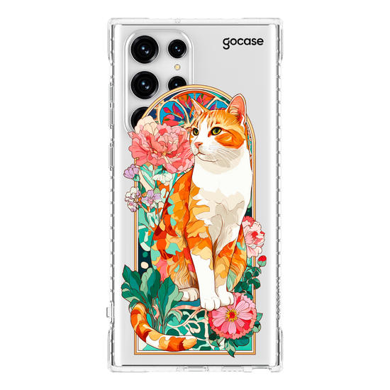Capinha para celular  Vitral Cat