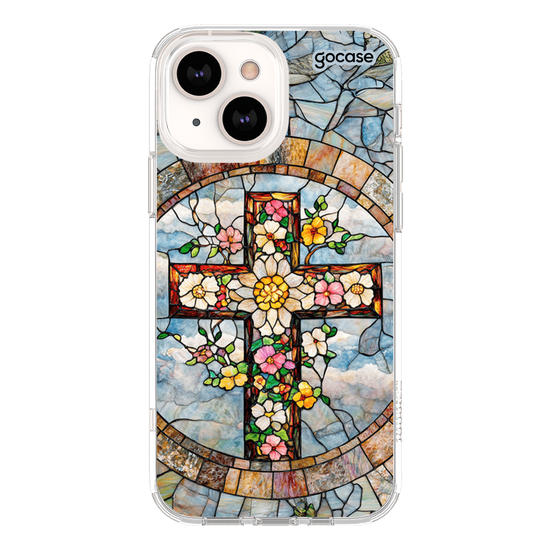 Capinha para celular  Vitral de Cruz