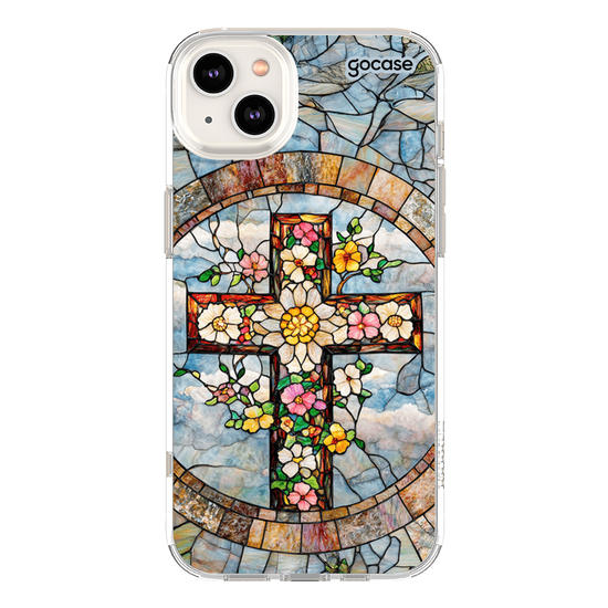 Capinha para celular  Vitral de Cruz