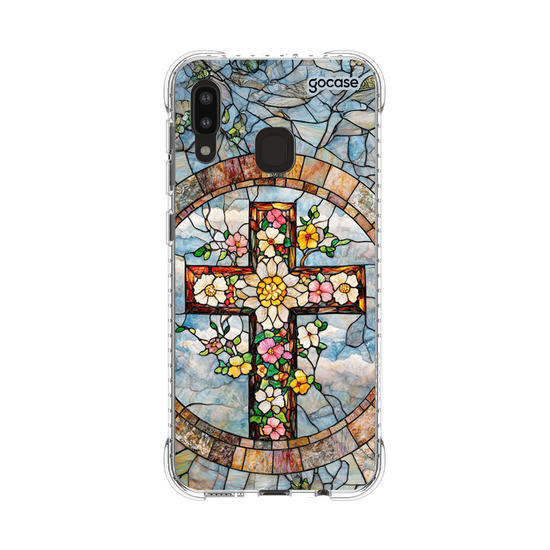 Capinha para celular  Vitral de Cruz