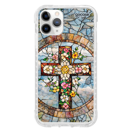Capinha para celular  Vitral de Cruz