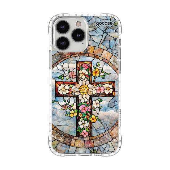 Capinha para celular  Vitral de Cruz