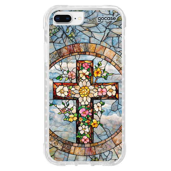 Capinha para celular  Vitral de Cruz