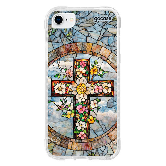 Capinha para celular  Vitral de Cruz