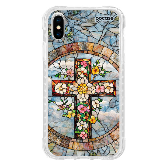 Capinha para celular  Vitral de Cruz