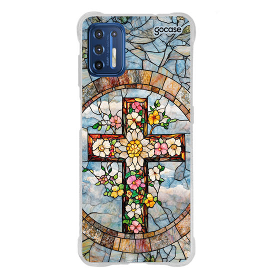 Capinha para celular  Vitral de Cruz