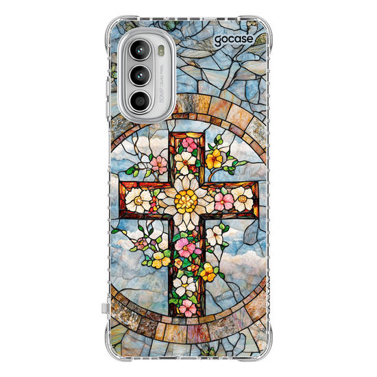 Capinha para celular  Vitral de Cruz