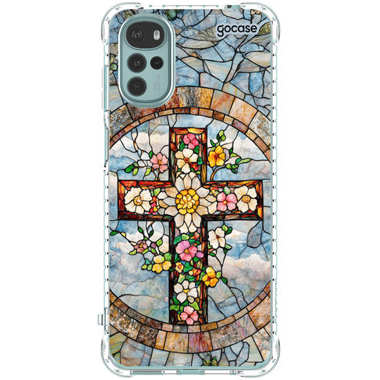 Capinha para celular  Vitral de Cruz