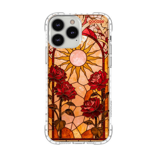 Capinha para celular  Vitral de Rosas