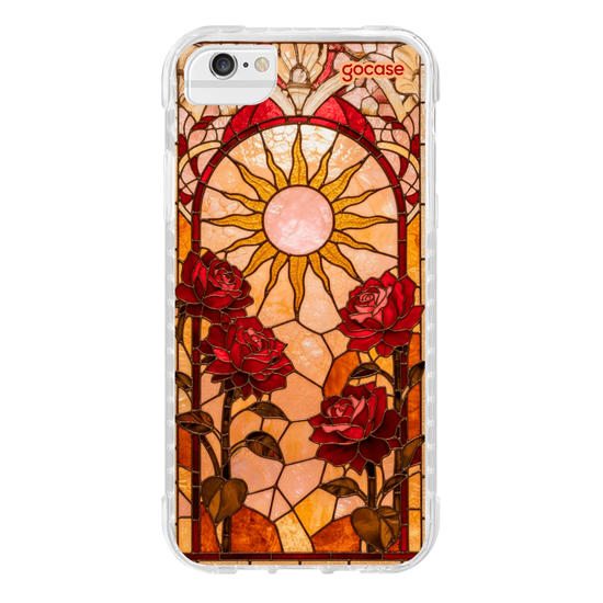 Capinha para celular  Vitral de Rosas