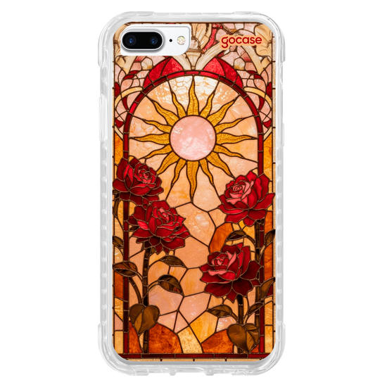 Capinha para celular  Vitral de Rosas