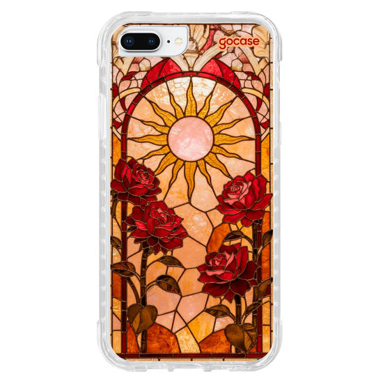 Capinha para celular  Vitral de Rosas