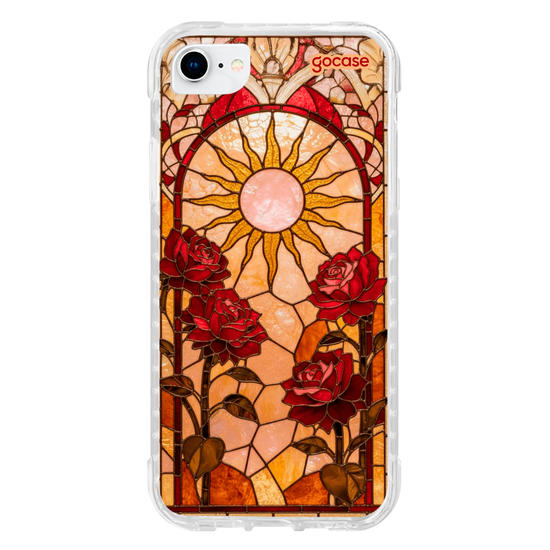 Capinha para celular  Vitral de Rosas