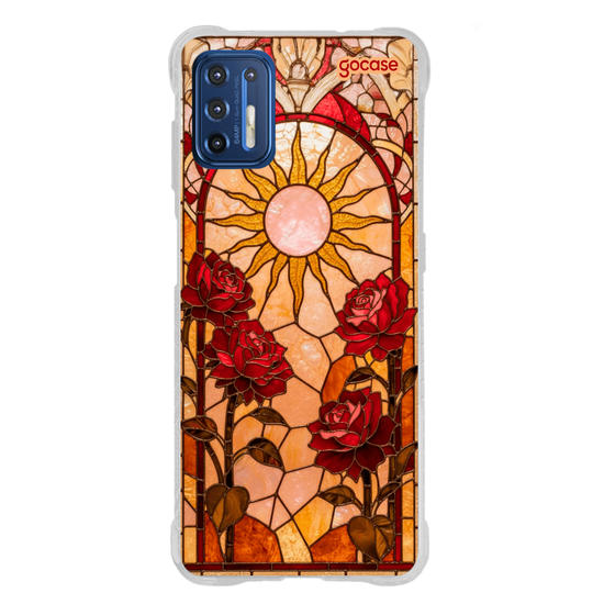 Capinha para celular  Vitral de Rosas