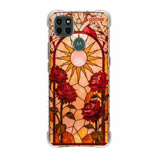 Capinha para celular  Vitral de Rosas