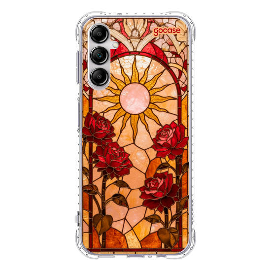 Capinha para celular  Vitral de Rosas