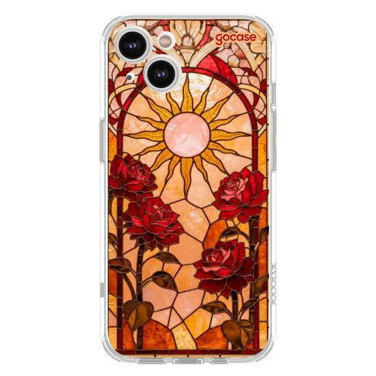 Capinha para celular  Vitral de Rosas
