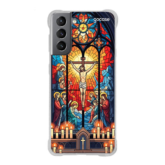 Capinha para celular  Vitral Espírito Santo