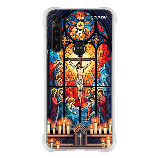 Capinha para celular  Vitral Espírito Santo