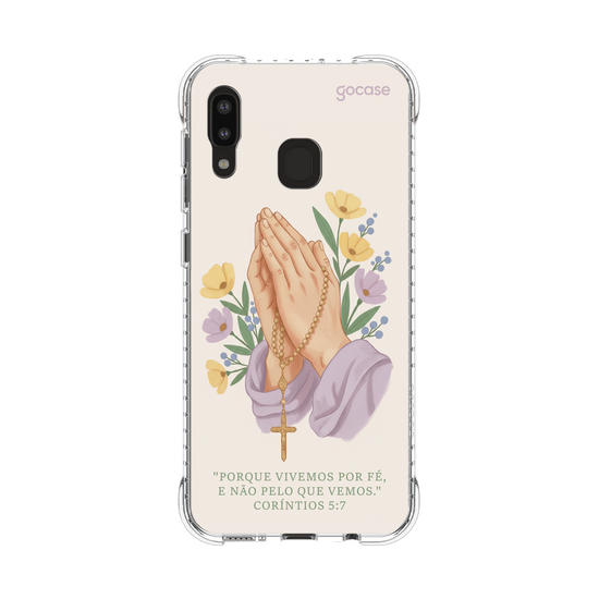 Capinha para celular  Vivemos por Fé