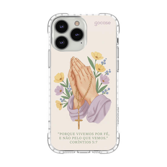 Capinha para celular  Vivemos por Fé