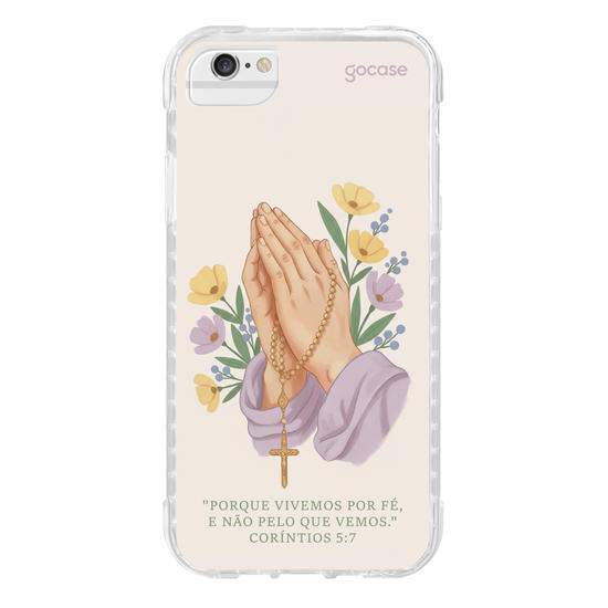 Capinha para celular  Vivemos por Fé