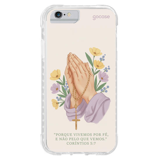 Capinha para celular  Vivemos por Fé