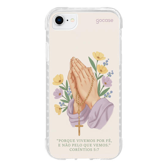 Capinha para celular  Vivemos por Fé