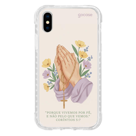 Capinha para celular  Vivemos por Fé