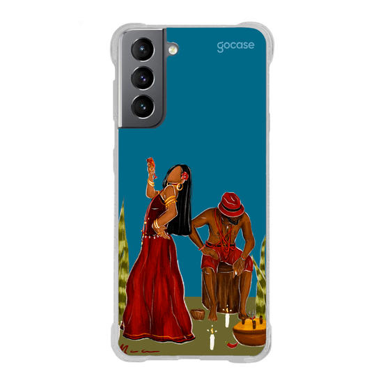 Capinha para celular  Exú e Pombagira