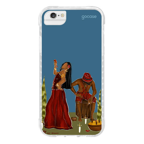 Capinha para celular  Exú e Pombagira