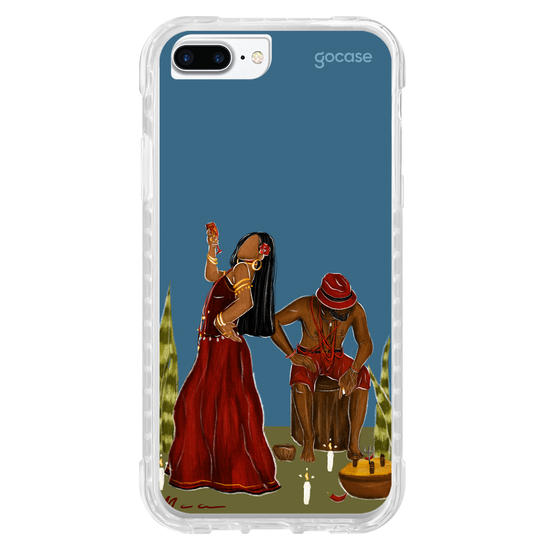 Capinha para celular  Exú e Pombagira