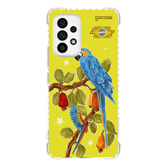 Capinha para celular  Raízes do Brasil - Ararinha Azul